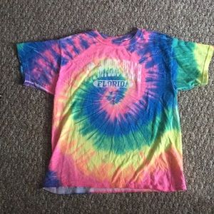 tie die tee